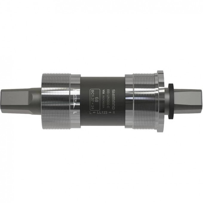 Каретка SHIMANO UN300, E-type, 68/122.5(123LL), без болтов, индивидуальная упаковка EBBUN300EB23X